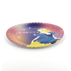 Paper Plate Princess Design 23cm (504 Units)