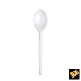 Plastic Spoon Next White 16,5 cm (1500 Units)