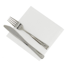 Paper Napkin White 1 Layer 33x33 (100 Units) 