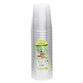 Plastic Cup Cocktail PS Clear Ø8,4cm 270ml (20 Units)