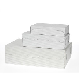 Paper Bakery Box White 14x8x3,5cm 250g (100 Units) 