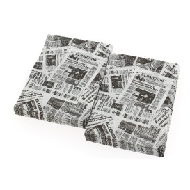 Paper Napkin Miniservis "Prensa" 17x17cm (200 Units)  