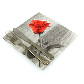 Paper Napkin Double Point "Bella" 40x40cm (600 Units)