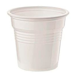Plastic Shot PS White 80ml Ø5,7cm (1500 Units)