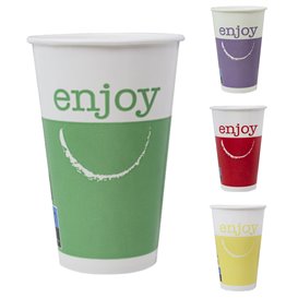 Paper Cup "Enjoy" 16 Oz/500 ml Ø9,0cm (50 Units) 