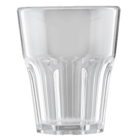 Plastic Shot SAN Reusable "Frost" Clear 40ml (6 Units) 