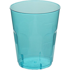 Plastic Shot PS Crystal "Diamant" Blue 50ml (20 Units) 