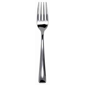Plastic Fork Metallized 19cm (180 Units)