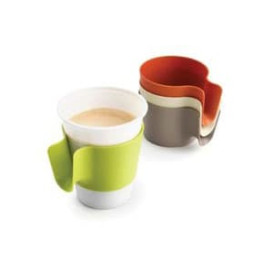 Plastic Cup Holder PP Black (96 Units)