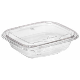 Plastic Deli Container PET Tamper-Evident 500ml 14x12x5cm (504 Units)