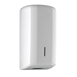 Plastic Bulk Pack Toilet Tissues Dispenser Flat Z folding ABS White  (1 Unit)