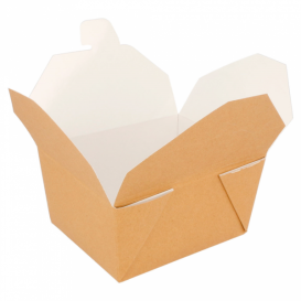 Paper Take-out Container "American" Natural 19,7x14x9cm 2880ml (40 Units) 