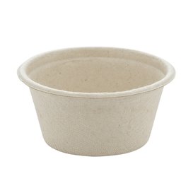 Sugarcane Container Natural Ø6,0cm 60ml (100 Units) 