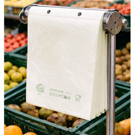 Plastic Bag Block 100% Biodegradable 30x40cm (100 Units)