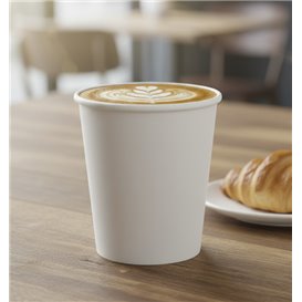 Paper Cup White 6Oz/180ml Ø7,0cm (100 Units)  