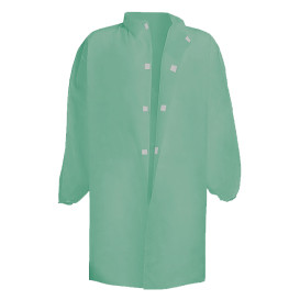 Disposable Lab Coat TST PP Velcro Green XL 35gr (1 Unit)