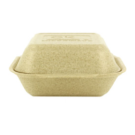 XPP Burger Boxes Take-Away Cream 15x15x7cm (125 Units)