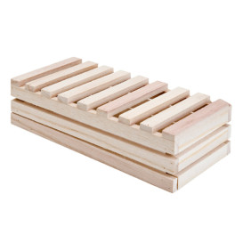 Wooden Display Box 21,6x10,2x6cm (30 Units)