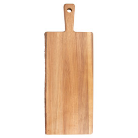 Wooden Serving Platter with Handle 53,3x17,6x1,5cm (8 Units)