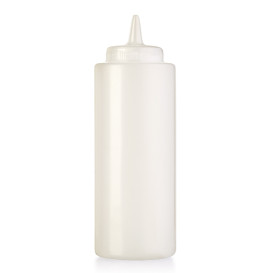 Squeezy Sauce Dispenser Plastic Translucent 360ml (72 Units)