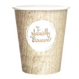Paper Cup PLA "BioWare" Eco-Friendly 9 Oz/270ml Ø8,0cm (1000 Units)