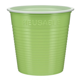Reusable Economy Shot PS Bicolour Lime green 160ml (30 Units)