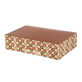 Box for Chocolates and Sweets Coral 22x15x6cm (600 Units)
