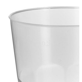 Plastic Cup PP "Deco" Clear 300 ml (450 Units)