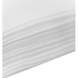 Disposable Spunlace Towel for Manicure Pedicure White 30x40cm 50g/m² (100 Units)  