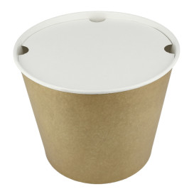 Paper Chicken Bucket with Lid 3990ml (25 Units)