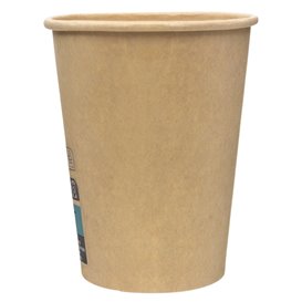 Paper Cup Brown 8Oz/240ml Ø8,0cm (50 Units)
