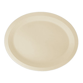 Sugarcane Tray Natural 32x25,5x2,1 cm (50 Units) 