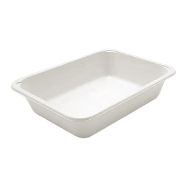 Sugarcane Container PLA Laminated 1350ml 22,7x17,8x5cm (75 Units)