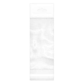 Plastic Bag Adhesive Flap Euroslot 6,5x17cm G-160 (100 Units)  