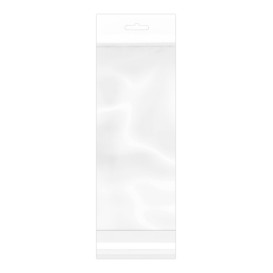 Plastic Bag Adhesive Flap Euroslot 10,5x28,5cm G-160 (1000 Units)