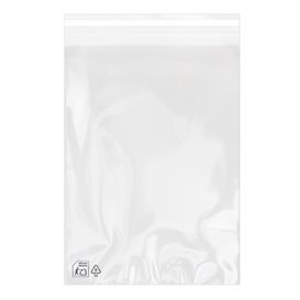 Plastic Bag with Adhesive Flap Cellophane 25x35cm G-160 (100 Units)  