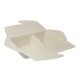 Package Sugarcane Box to Go 2C 21x15x5cm 800ml (75 Units)