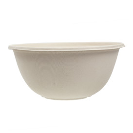 Sugarcane Bowl "Buddha" 1000ml Ø17x8cm (300 Units)  
