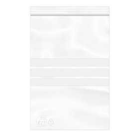Plastic Zip Bag Autoseal Write-On Block 20x30cm G-160 (100 Units)  