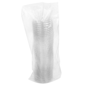 Transparent PET Lid for Sauce Cup 50ml Ø6,3cm (1.000 Units)
