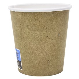 Paper Cup Kraft 4Oz/120ml Ø6,2cm (80 Units) 