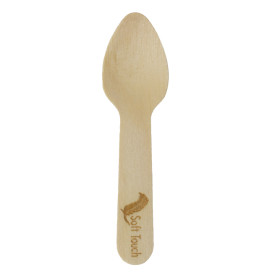 Wooden Mini Spoon “Soft” 7,5cm (2.400 Units)
