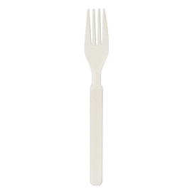 Reusable Durable Fork in PP Cream 17,9cm (500 Units)