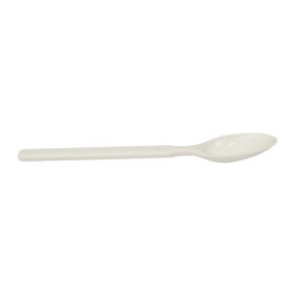 Reusable Durable Spoon in PP Cream 16,9cm (50 Units)