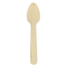 Wooden Cutlery Kit: Fork + Knife + Spoon + Napkin (250 Units)