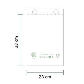Market Bag Block Home Compost “Classic” 23x33cm 12µm (3.000 Units)