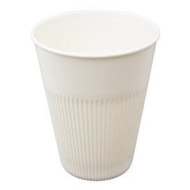 Durable Reusable Tumbler PP Cream 355ml Ø9,6cm (300 Units)
