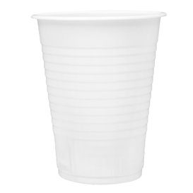 Reusable Plastic Cup in PP White 200ml (100 Units)  