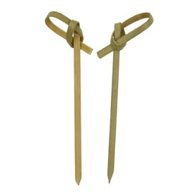 Natural Bamboo Bow Skewer 7cm in box (2.500 Units)  