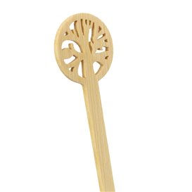 Bamboo Tree of Life Drink Stirrer 18cm (600 Units)